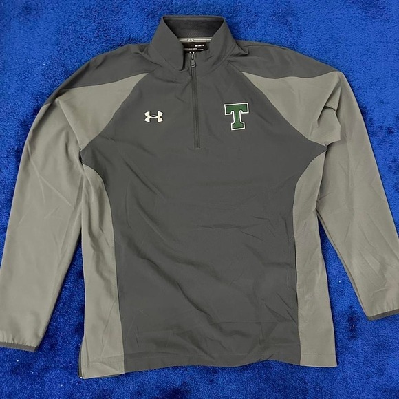 Under Armour quarter zip pullover in grey and green Letter‎ T
Men medium - Picture 1 of 3